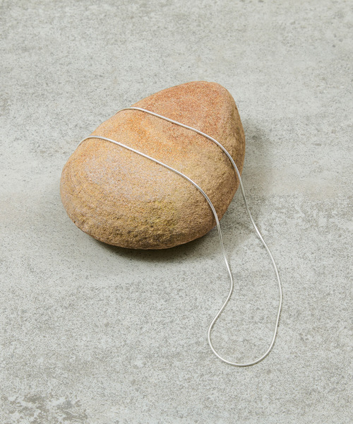 And A（アンドエー）の「And A アンドエー / Link chain necklace スネークチェーンネックレス チョーカー（シルバー925）（ネックレス・メンズ・シルバー・60cm/40cm/50cm）」の15枚目の写真