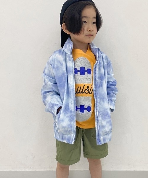 GAP（ギャップ）の「パッカブルフード ウィンドバスター (キッズ)（ナイロンジャケット・キッズ・その他/ブルー・XXL/XL/M/L/S/XS）」の2枚目の写真