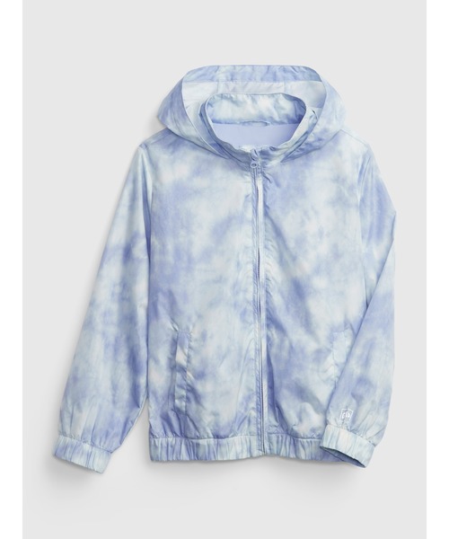 GAP（ギャップ）の「パッカブルフード ウィンドバスター (キッズ)（ナイロンジャケット・キッズ・その他/ブルー・XXL/XL/M/L/S/XS）」の12枚目の写真
