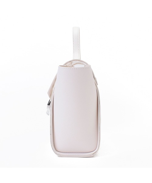 LITTLE ACCESSORIES（リトルアクセサリーズ）の「チュール素材の花柄刺繍の軽量2WAYショルダーバッグ（ショルダーバッグ・レディース・イエロー/ブルー/ベージュ/ホワイト・フリー）」の8枚目の写真