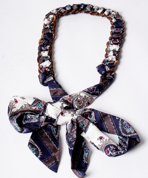 FUNALIVE（ファンアライブ）の「Smooch　スカーフベルト（ベルト・レディース・レッド/イエロー/ネイビー・FREE）」の2枚目の写真