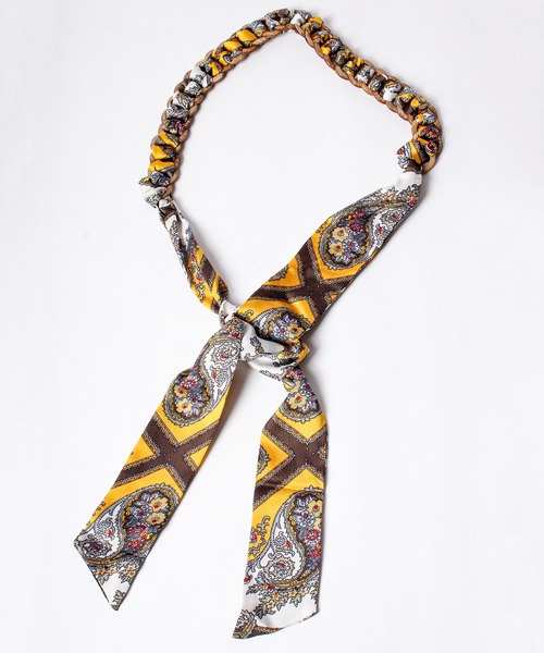 FUNALIVE（ファンアライブ）の「Smooch　スカーフベルト（ベルト・レディース・レッド/イエロー/ネイビー・FREE）」の10枚目の写真