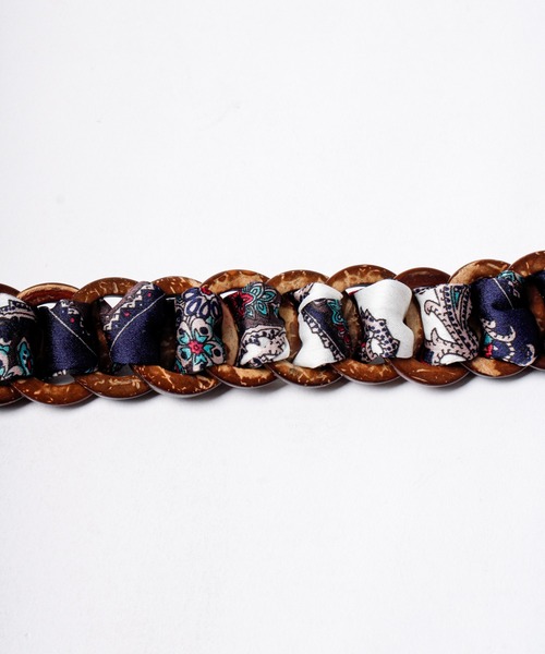 FUNALIVE（ファンアライブ）の「Smooch　スカーフベルト（ベルト・レディース・レッド/イエロー/ネイビー・FREE）」の5枚目の写真