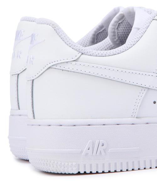 NIKE（ナイキ）の「NIKE エアフォース1 GS（スニーカー・レディース・ホワイト・24.5cm/24cm/23cm/25cm/23.5cm）」の4枚目の写真