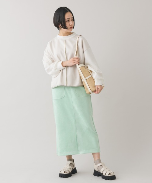 story.（ストーリー）の「story. レザーテープ雑材バッグ（かごバッグ・レディース・ホワイト/ブラック・FREE）」の17枚目の写真