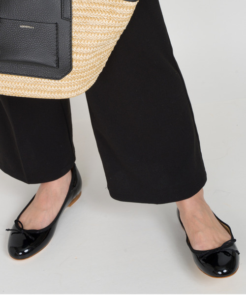 FABIO RUSCONI/ファビオ ルスコーニ】フラットシューズ エナメル