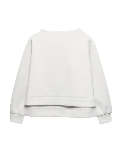 anuans（アニュアンス）の「ボトルネックプルオーバー（その他トップス・レディース・ホワイト/ライトグレー・FREE）」の3枚目の写真