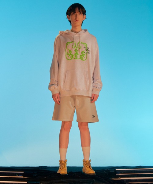 NICE GHOST CLUB(ナイスゴーストクラブ)の「【UNISEX】niceghostclub/GUMMY BEAR フーディー 2277344(スウェット・レディース・ホワイト/ライトグレー/チャコール/ネイビー・SMALL/MEDIUM/LARGE)」の8枚目の写真