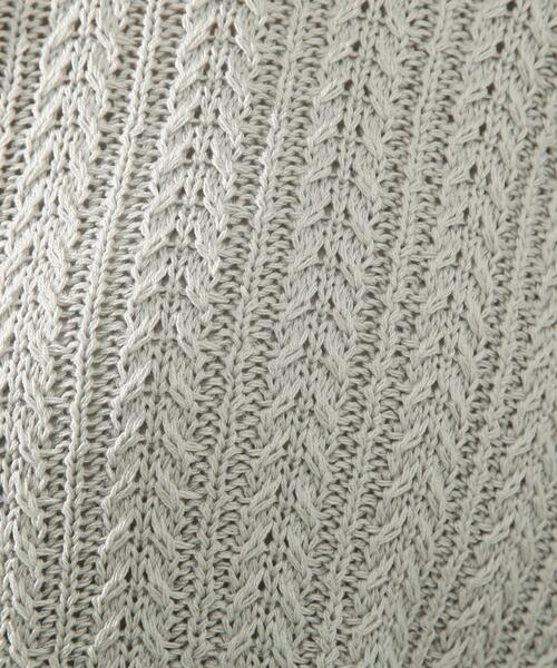 DRESKIP(ドレスキップ)の「◆麻タッチミニケ-ブルニットカーディガン(カーディガン/ボレロ・レディース・ライトグレー/ライトブルー/アイボリー・02/03/04)」の10枚目の写真