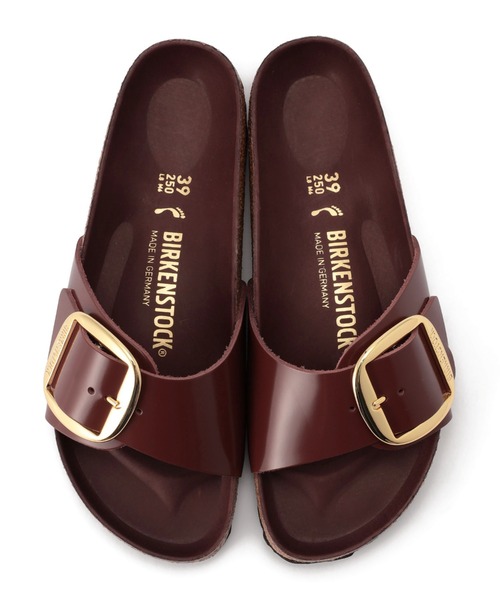 BIRKENSTOCK(ビルケンシュトック)の「MADRID/マドリッド ビッグバックル パテント HEX (WOMEN)(サンダル・レディース・ブラック/チョコ・39/40/37/36/38/35)」の16枚目の写真