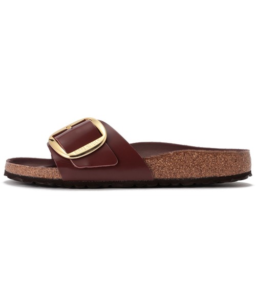BIRKENSTOCK(ビルケンシュトック)の「MADRID/マドリッド ビッグバックル パテント HEX (WOMEN)(サンダル・レディース・ブラック/チョコ・39/40/37/36/38/35)」の3枚目の写真