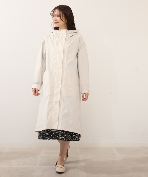 DRESKIP（ドレスキップ）の「◆ロングマンパーコート（その他アウター・レディース・キャメル/ナチュラル/オリーブ・03/02/04）」の15枚目の写真