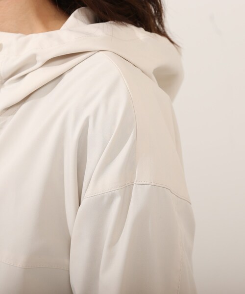 DRESKIP（ドレスキップ）の「◆ロングマンパーコート（その他アウター・レディース・キャメル/ナチュラル/オリーブ・03/02/04）」の8枚目の写真