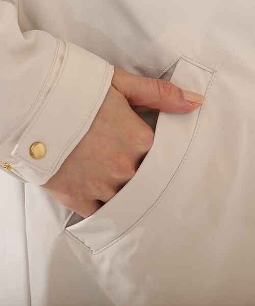 DRESKIP（ドレスキップ）の「◆ロングマンパーコート（その他アウター・レディース・キャメル/ナチュラル/オリーブ・03/02/04）」の12枚目の写真