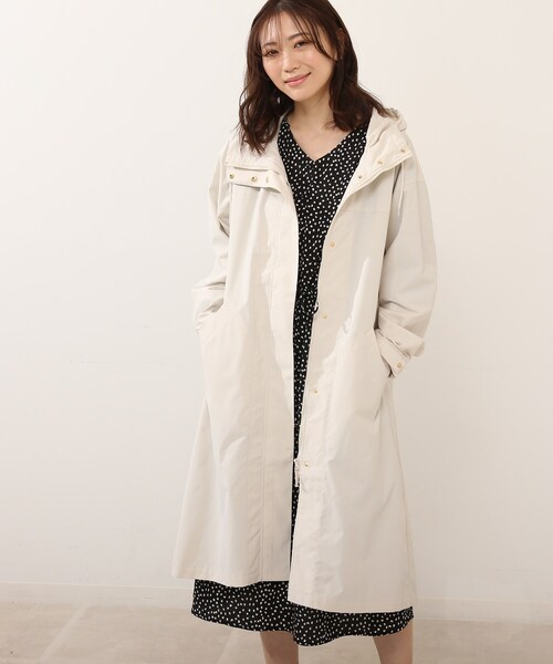 DRESKIP（ドレスキップ）の「◆ロングマンパーコート（その他アウター・レディース・キャメル/ナチュラル/オリーブ・03/02/04）」の18枚目の写真