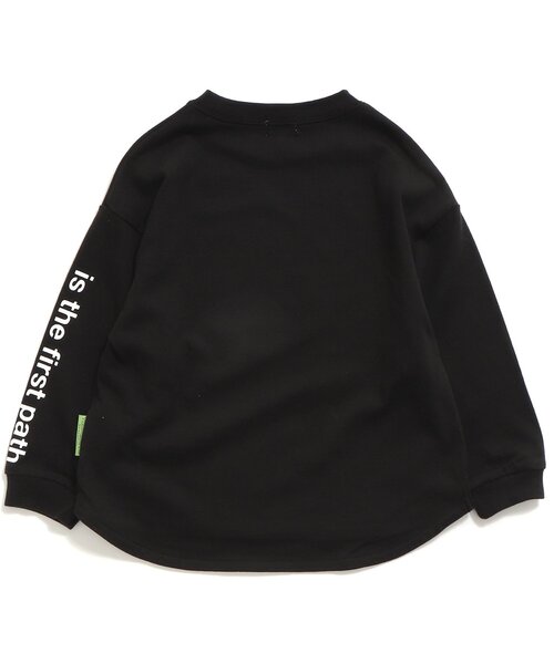 BREEZE by saori(ブリーズバイサオリ)の「WEB限定 5柄バリエーションTシャツ【BREEZE by saori】(Tシャツ/カットソー・キッズ・ブラック/ベージュ/オフホワイト/パープル/ライム・110/120/140/100/130/150/90)」の12枚目の写真