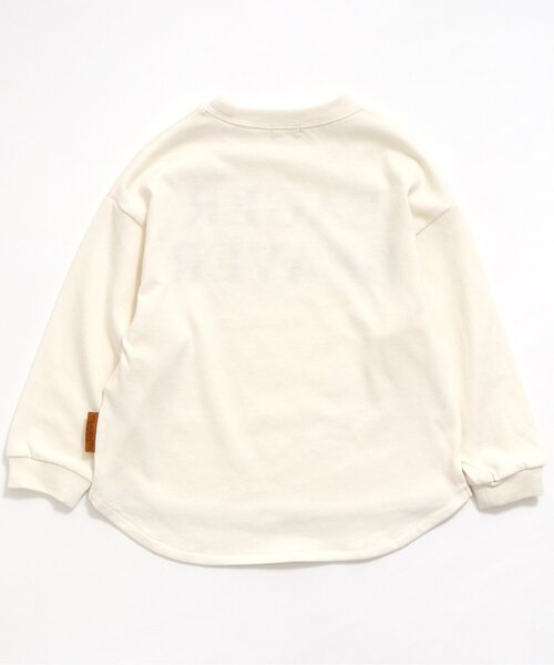 BREEZE by saori(ブリーズバイサオリ)の「WEB限定 5柄バリエーションTシャツ【BREEZE by saori】(Tシャツ/カットソー・キッズ・ブラック/ベージュ/オフホワイト/パープル/ライム・110/120/140/100/130/150/90)」の11枚目の写真