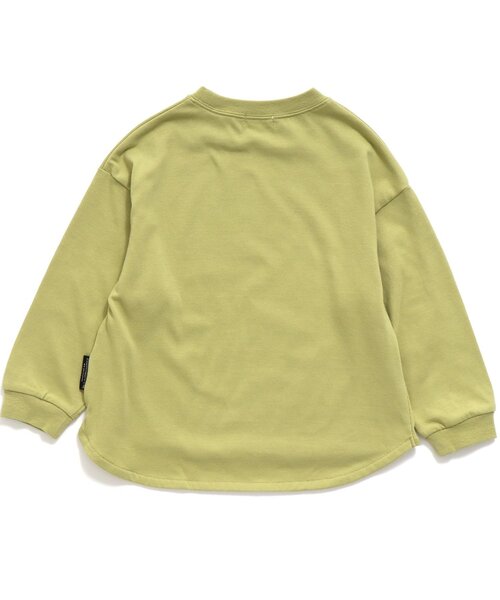 BREEZE by saori(ブリーズバイサオリ)の「WEB限定 5柄バリエーションTシャツ【BREEZE by saori】(Tシャツ/カットソー・キッズ・ブラック/ベージュ/オフホワイト/パープル/ライム・110/120/140/100/130/150/90)」の9枚目の写真