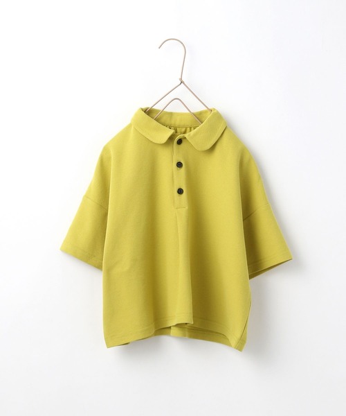 LOWRYS FARM（ローリーズファーム）の「カノコボックスポロシャツ　275947（ポロシャツ・キッズ・ブラウン/オレンジ/グリーン・110cm/120cm/130cm/140cm/150cm）」の9枚目の写真