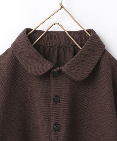 LOWRYS FARM（ローリーズファーム）の「カノコボックスポロシャツ　275947（ポロシャツ・キッズ・ブラウン/オレンジ/グリーン・110cm/120cm/130cm/140cm/150cm）」の10枚目の写真