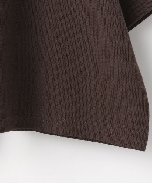 LOWRYS FARM（ローリーズファーム）の「カノコボックスポロシャツ　275947（ポロシャツ・キッズ・ブラウン/オレンジ/グリーン・110cm/120cm/130cm/140cm/150cm）」の12枚目の写真