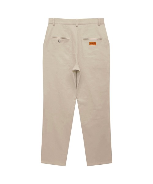 ADIRA（アディラ）の「ユニセックスツイルテーパードパンツ（その他パンツ・レディース・ライトベージュ/ブラック・MEDIUM/LARGE）」の4枚目の写真