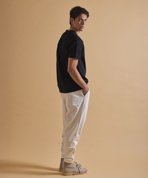 Jack Miller(ジャックミラー)の「Jack Miller スビンウラケパンツ 011(スウェットパンツ・メンズ・モスグリーン/ブラック/キナリ・S/M/XL/L)」の18枚目の写真