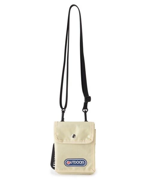 SHOO・LA・RUE（シューラルー）の「◆【コラボ】OUTDOOR PRODUCTSマルチミニショルダーバッグ（ショルダーバッグ・レディース・ブラック/ベージュ/グレー/ブラウン系4/ピンク系9・00）」の4枚目の写真
