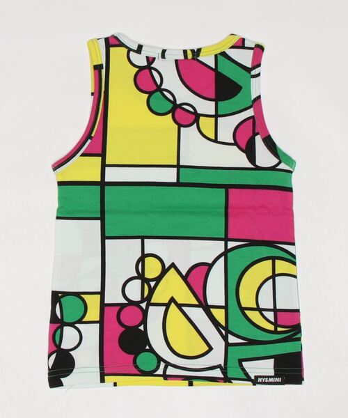 HYSTERIC MINI（ヒステリックミニ）の「COMPOSITION総柄タンクトップ（タンクトップ・キッズ・マルチ/トリコロール・120cm/110cm/105cm）」の3枚目の写真