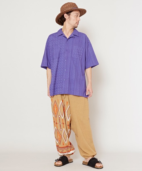 チャイハネ（チャイハネ）の「【チャイハネ】ノマディMEN'Sパンツ（その他パンツ・メンズ・ブラック/ベージュ/レッド/ブルー/グリーン/ダークグリーン・FREE）」の10枚目の写真