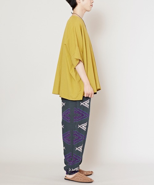 チャイハネ（チャイハネ）の「【チャイハネ】ノマディMEN'Sパンツ（その他パンツ・メンズ・ブラック/ベージュ/レッド/ブルー/グリーン/ダークグリーン・FREE）」の13枚目の写真