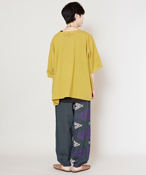 チャイハネ（チャイハネ）の「【チャイハネ】ノマディMEN'Sパンツ（その他パンツ・メンズ・ブラック/ベージュ/レッド/ブルー/グリーン/ダークグリーン・FREE）」の14枚目の写真