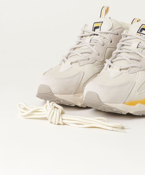 FILA(フィラ)の「フィラ FILA レイ トレイサー_(スニーカー・レディース・ホワイト・24.5cm/25.0cm/23.5cm/24.0cm/23.0cm)」の4枚目の写真