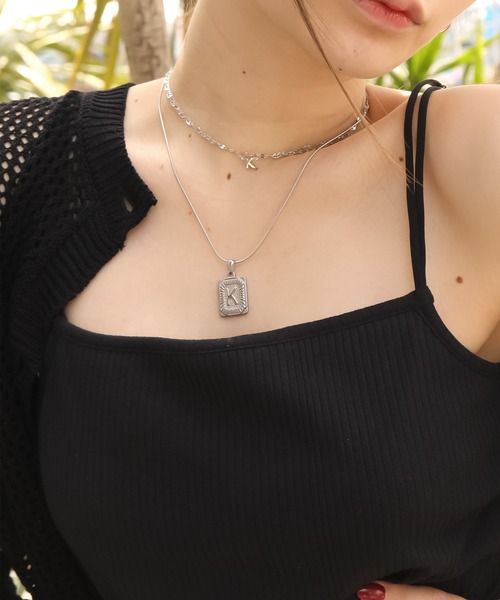 blackdia ocean(ブラックダイヤオーシャン)の「blackdia ocean ステンレスイニシャルネックレス(ネックレス・レディース・A/C/E/H/I/J/K/M/R/S/T/Y・FREE)」の13枚目の写真