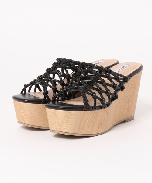 attagirl(アタガール)の「厚底メッシュミュールサンダル(サンダル・レディース・アイボリー/ブラック/カーキ・M/S/LL/L)」の13枚目の写真