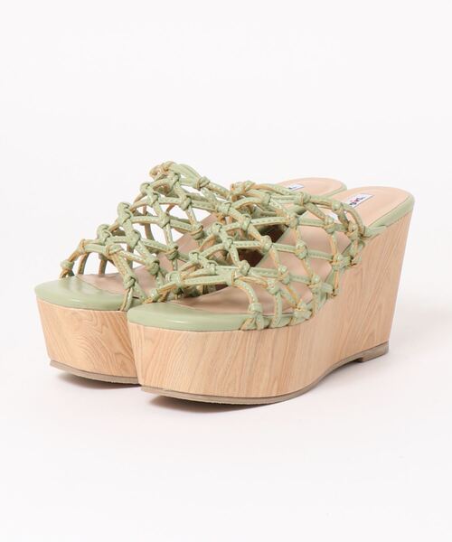 attagirl(アタガール)の「厚底メッシュミュールサンダル(サンダル・レディース・アイボリー/ブラック/カーキ・M/S/LL/L)」の11枚目の写真