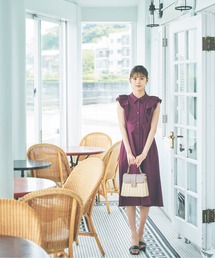 PROPORTION BODY DRESSING | ラッフルシャツワンピース / 1212140512(ワンピース)