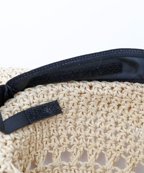 CIAOPANIC TYPY（チャオパニックティピー）の「【KIDS】ペーパー透かし編みハット（ハット・キッズ・ベージュ/ブラウン・ONE SIZE）」の9枚目の写真