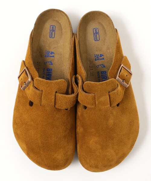 BIRKENSTOCK（ビルケンシュトック）の「BIRKENSTOCK / Boston Softbed Regular（サンダル・メンズ・ベージュ/ブラウン/ブラック・40/41/42/39/43）」の12枚目の写真