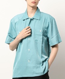 BIG MIKE ビッグマイク / 2POCKET SQUARE SS SHIRTS スクエアシルエット ダブルポケット半袖シャツ 102225605