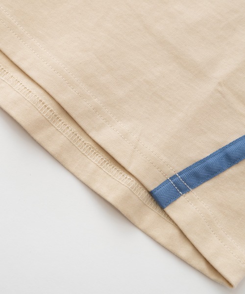 RUGGEDWORKS(ラゲッドワークス)の「テープ使い半袖TEE(Tシャツ/カットソー・キッズ・チャコール/アイボリー・150/90/130/100/120/110/140)」の14枚目の写真