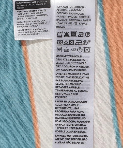 Levi's(リーバイス)の「LEVI'S(R) VINTAGE CLOTHING 1940'S SPLIT HEM Tシャツ SUNSET ORANGE BLUE(Tシャツ/カットソー・メンズ・マルチ・S/M/XL)」の8枚目の写真