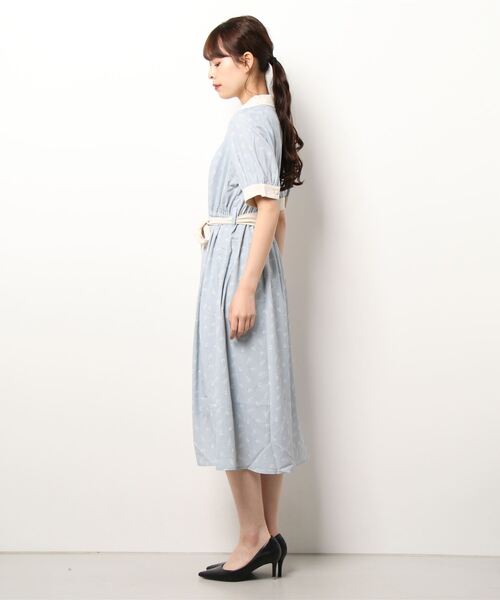 paravion（パラビオン）の「くまSSワンピース（ワンピース・レディース・グレー/アイボリー・ONESIZE）」の3枚目の写真