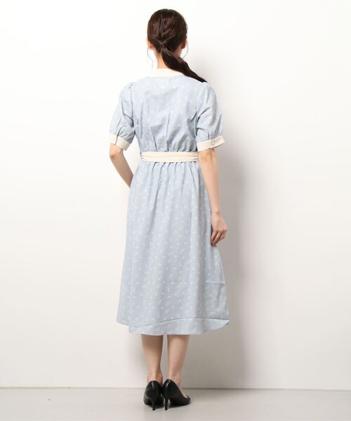 paravion（パラビオン）の「くまSSワンピース（ワンピース・レディース・グレー/アイボリー・ONESIZE）」の4枚目の写真