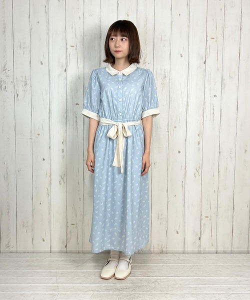 paravion（パラビオン）の「くまSSワンピース（ワンピース・レディース・グレー/アイボリー・ONESIZE）」の11枚目の写真