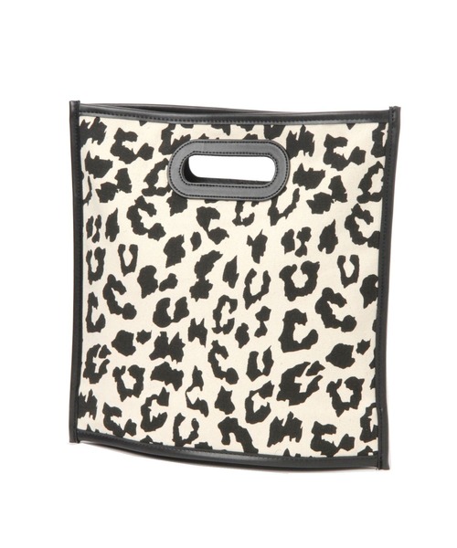 LEPSIM(レプシィム)の「アニマルキャンバス2WAYバッグ 282332(トートバッグ・レディース・ゼブラ/レオパード・ONE SIZE)」の2枚目の写真