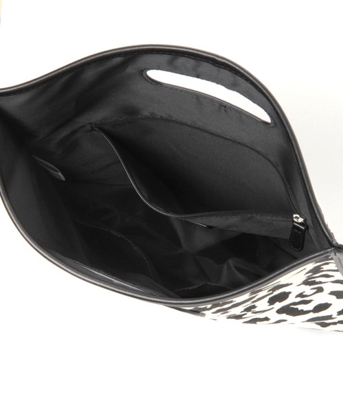 LEPSIM(レプシィム)の「アニマルキャンバス2WAYバッグ 282332(トートバッグ・レディース・ゼブラ/レオパード・ONE SIZE)」の6枚目の写真