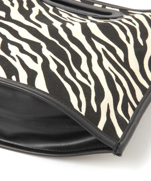LEPSIM(レプシィム)の「アニマルキャンバス2WAYバッグ 282332(トートバッグ・レディース・ゼブラ/レオパード・ONE SIZE)」の19枚目の写真