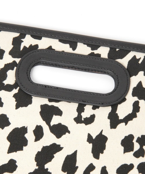 LEPSIM(レプシィム)の「アニマルキャンバス2WAYバッグ 282332(トートバッグ・レディース・ゼブラ/レオパード・ONE SIZE)」の9枚目の写真
