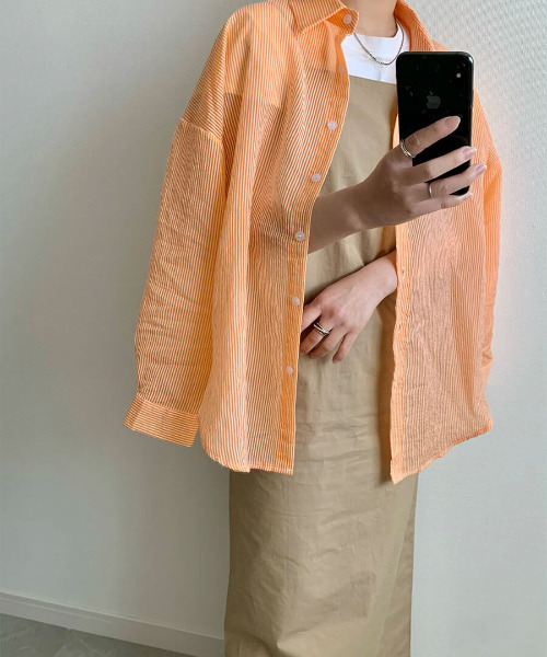 ISOOK（アイスー）の「Square neck camisole one-piece/ スクエアネックキャミソールワンピース（mi select）（ワンピース・レディース・ベージュ/ブラック・FREE）」の9枚目の写真